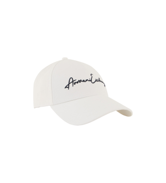A|X Armani Exchange para hombre. 954224CC51601519 Gorra Baseball blanco (OSFA), Casual, Algodón