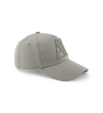 Armani Exchange para hombre. 954079CC518U8051 Gorra Casual gris (OSFA), Poliéster