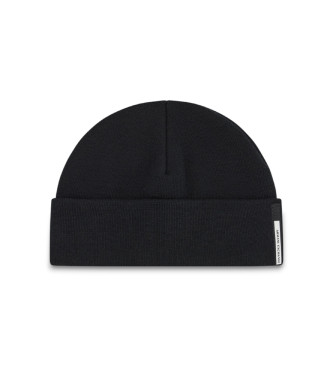 Armani Exchange para hombre. XM001636AF16950UC001 Gorro Reciclado negro (OSFA), Casual, Poliéster
