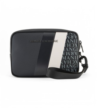 Armani Exchange para hombre. XM001271AF11935MB051 Neceser Marca marino (OSFA), Casual, Amarillo, Poliéster