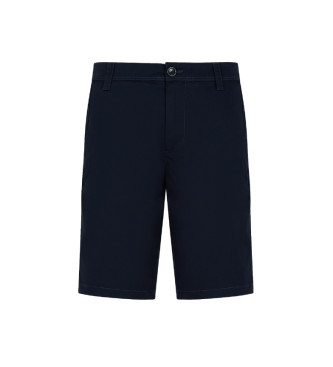 Armani Exchange para hombre. 8NZS42ZN1RZ1583 Bermudas Solid marino (34), Casual, Algodón