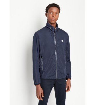 Chaqueta Básica marino (M), Casual, Poliéster, Manga larga, Armani Exchange outlet 2024.