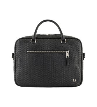 Armani Exchange para hombre. XM000157AF11928UC001 Maletín bolsa negro (OSFA), Casual, Poliéster