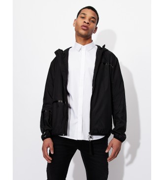 Camisa Popelín Manga corta blanco (L), Casual, Algodón, Armani Exchange outlet 2024.