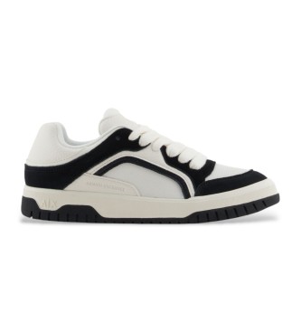 Zapatillas logo blanco, negro (42), Plano, Cordones, Casual