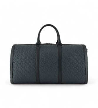 Armani Exchange para hombre. XM000845AF12133UB001 Bolsa Duffle negro (OSFA), Casual, Poliéster