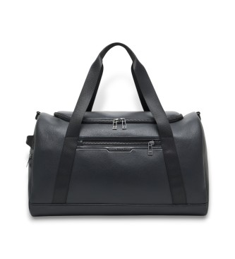 Armani Exchange para hombre. XM001999AF17205MC105 Bolsa de lona de material recubierto negro (OSFA), Casual