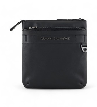 Armani Exchange para hombre. XM000144AF11925UC001 Bolso de hombro negro (OSFA), Casual, Poliéster