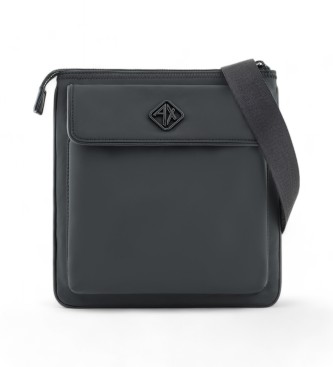 Armani Exchange para hombre. XM000591AF12099UB001 Bandolera Coat negro (OSFA), Casual, Poliéster