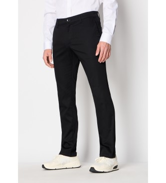 A|X Armani Exchange Pantalón Solid negro