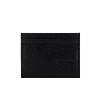 Cartera Porta Credito negro (OSFA), Casual, Poliéster, Armani Exchange outlet 2024.