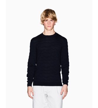 Armani Exchange para hombre. XM001560AF11982FB066 Jersey Dark negro (M), Casual, Lana, Acrílico