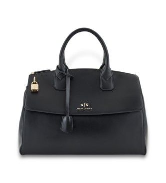 Armani Exchange para mujer. XW000382AF12040UC001 Bolso Clean negro (OSFA), Casual, Poliéster