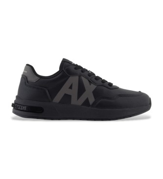 Armani Exchange para hombre. XM001683AF17360FC074 Zapatillas Transform negro (45), Plano, Cordones, Casual