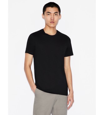 Armani Exchange Pima Cotton Jersey Tee, T-Shirt, Uomo, Nero, Xxl-image
