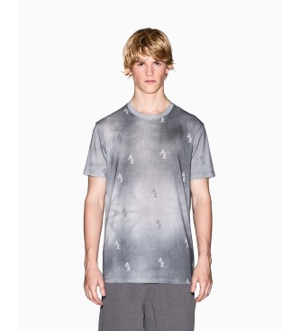 Armani Exchange para hombre. XM001900AF10356F8050 Camiseta Modern gris (XXL), Casual, Algodón, Manga corta