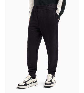 Armani Exchange para hombre. XM000292AF12656UB101 Pantalón jogger en terry francés marino (XS), Casual, Algodón
