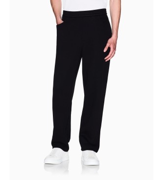Armani Exchange para hombre. XM000972AF16222UC001 Pantalón Chándal negro (S), Casual, Deportivo, Algodón