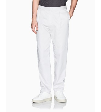 Armani Exchange para hombre. XM001204AF16679U1013 Pantalón Chino Funcional blanco roto (33), Casual, Algodón