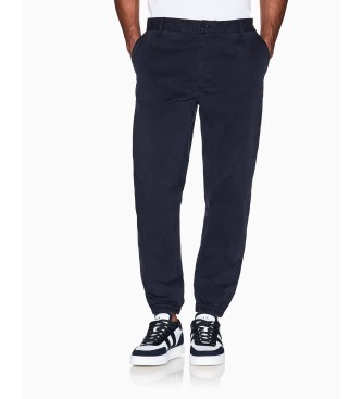 Armani Exchange para hombre. XM001209AF16680UB101 Pantalón Chino Jogger marino (28), Casual, Algodón