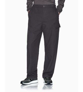 A|X Armani Exchange para hombre. XM001214AF16644U8092 Pantalón Cargo Mezcla de Lana gris (33), Casual