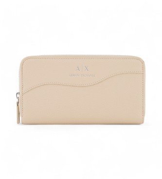 A|X Armani Exchange para mujer. 948068CC783U1092 Cartera Coat beige (OSFA), Casual, Poliéster