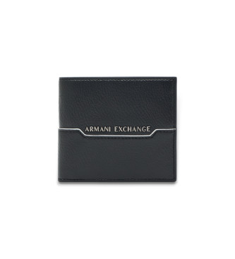 Armani Exchange para hombre. XM000167AF17205MC105 Cartera Made negro (OSFA), Casual, Poliéster