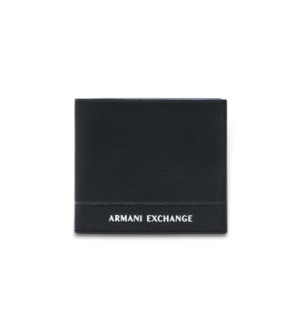 A|X Armani Exchange para hombre. XM000168AF17217UC001 Cartera Duren negro (OSFA), Casual, Piel