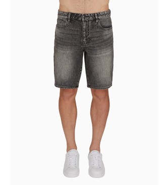 Armani Exchange para hombre. XM000073AF13264M8088 Short de corte slim gris (31), Casual, Algodón, Denim