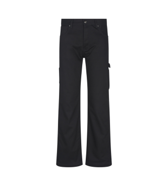 Armani Exchange para hombre. XM001220AF16679UC001 Pantalón de 5 bolsillos negro (36), Casual, Algodón