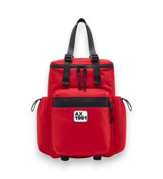 Armani Exchange para hombre. XM002006AF19779U5072 Mochila Start rojo (OSFA), Casual, Poliamida