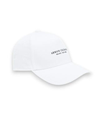 A|X Armani Exchange para hombre. XM001694AF15502U0002 Gorra Casual blanco (OSFA), Algodón