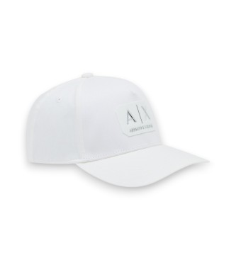 A|X Armani Exchange para hombre. XM002224AF15502U0009 Gorra Baseball blanco (OSFA), Casual, Algodón