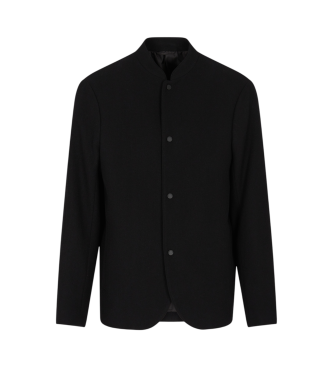 Armani Exchange para hombre. XM001196AF16644UC001 Americana Korean negro (42), Casual, Clásico, Poliéster