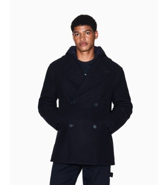 Armani Exchange para hombre. XM001120AF16596UB101 Chaqueta Softi marino (L), Casual, Lana