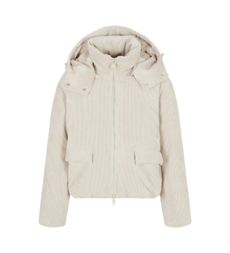 Armani Exchange para mujer. XW000708AF16202U1094 Chaqueta Rave beige (L), Casual, Poliéster