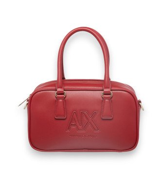 A|X Armani Exchange para mujer. XW001567AF15634U5081 Bolso con Asa Superior rojo (OSFA), Casual, Poliéster