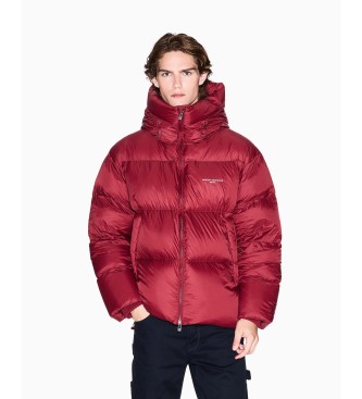 Armani Exchange para hombre. XM001115AF16589UA328 Abrigo Fusion rojo (XL), Casual, Poliéster