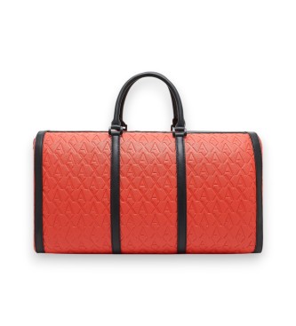 Armani Exchange para hombre. XM000845AF12133U3045 Bolsa Duffle rojo (OSFA), Casual, Poliéster