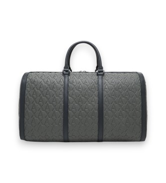 Armani Exchange para hombre. XM000845AF12133U8144 Bolsa Duffle gris (OSFA), Casual, Poliéster
