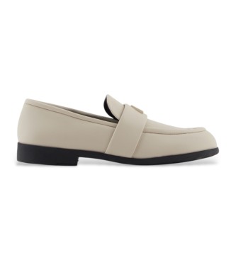 A|X Armani Exchange para mujer. XW001635AF13876U1092 Mocasines Sofisticados beige (36.5), Plano, Ninguno, Casual