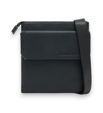 Armani Exchange para hombre. XM001598AF17090UC001 Bandolera con Solapa negro (OSFA), Casual, Poliéster