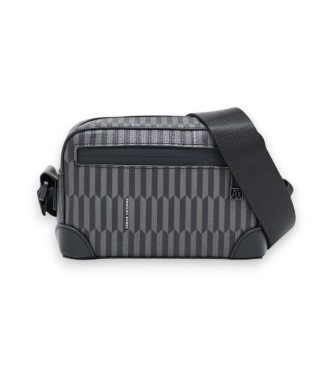 A|X Armani Exchange para hombre. XM002221AF22637MC178 Bandolera Mini negro (OSFA), Casual, Algodón