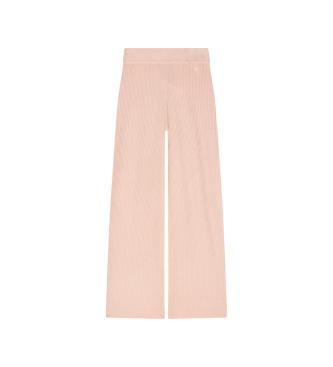 A|X Armani Exchange para mujer. XW001878AF11957M4014 Pantalón Wide rosa (S), Casual, Viscosa