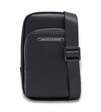 Armani Exchange para hombre. XM001258AF12134UC001 Bandolera Tech negro (OSFA), Casual, Poliéster