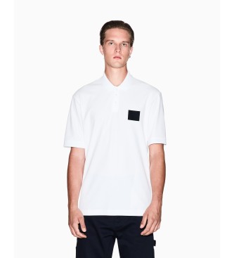 A|X Armani Exchange para hombre. XM001372AF16262U0009 Polo Regular blanco (XXL), Casual, Algodón, Manga corta
