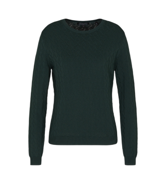 Armani Exchange para mujer. XW000910AF10352F7009 Jersey Ochos verde (XL), Casual, Viscosa, Manga larga