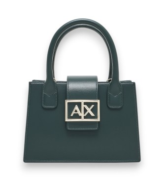 Armani Exchange para mujer. XW000306AF12039U7304 Bolso Trapeze verde (OSFA), Casual, Poliéster