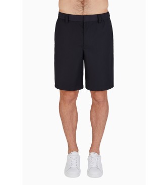 Armani Exchange para hombre. XM000208AF12041UB101 Short con cintura elástica marino (31), Casual, Poliéster
