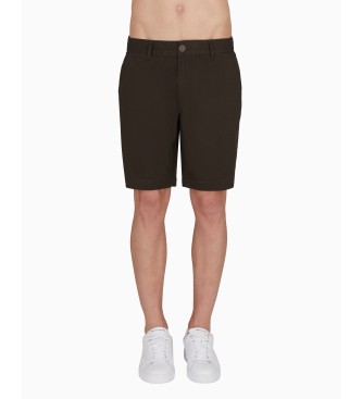Armani Exchange para hombre. XM000627AF13183F8036 Short en sarga de algodón negro (31), Casual